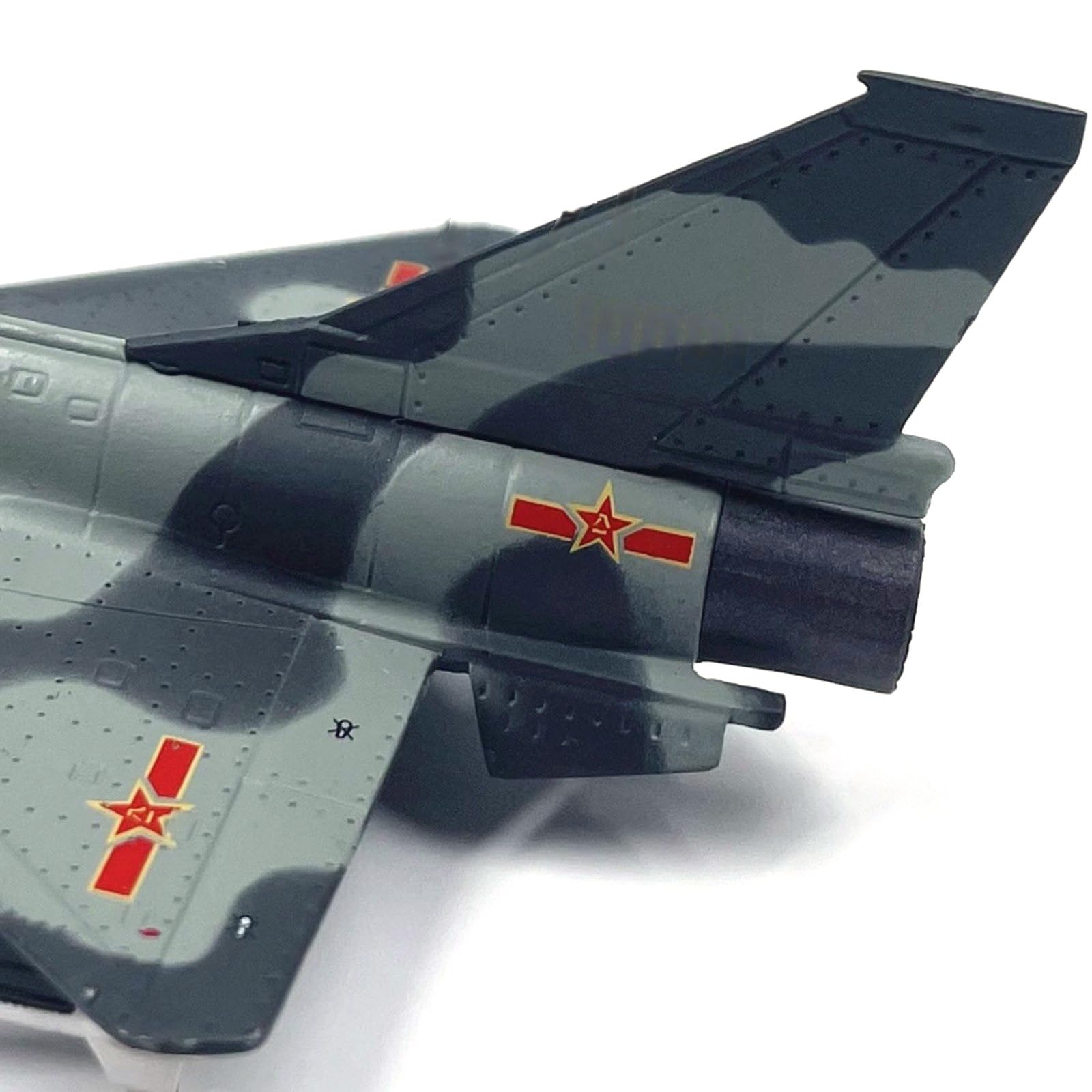 Amazon.co.jp: 1/144スケール 中国空軍 J-10 精力龍戦闘機モデル 合金